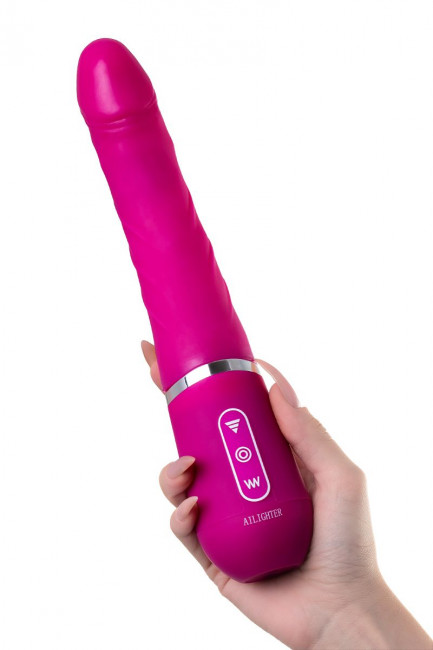 Розовый нереалистичный вибратор Ailighter Smart Telescopic Lover - 27,1 см. Розовый нереалистичный вибратор Ailighter Smart Telescopic Lover - 27,1 см.