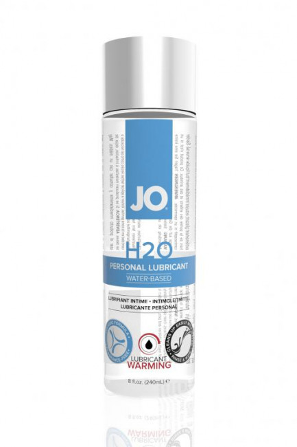 Разогревающий лубрикант на водной основе JO Personal Lubricant H2O Warming - 240 мл., System JO