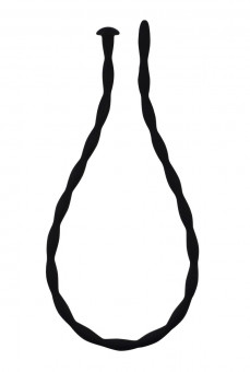 Силиконовый уретральный массажер Wavy Urethral Plug Large - 30 см., Lola toys