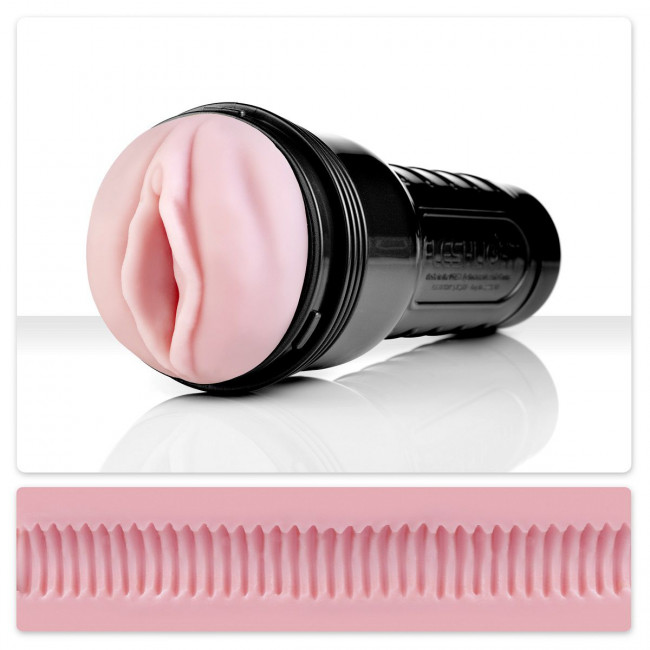Мастурбатор-вагина Fleshlight - Pink Lady Super Ribbed, Fleshlight