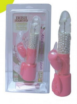 Хай-тек вибромассажер с ротацией IRISH DIAMOND, Sextoy 2011