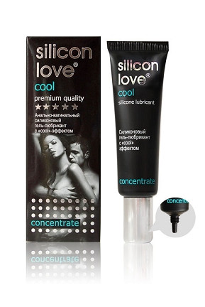 Освежающий гель-лубрикант на силиконовой основе Silicon Love cool- 30 гр., Биоритм