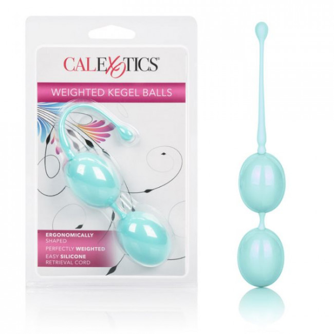 Зелёные вагинальные шарики Weighted Kegel Balls, California Exotic Novelties Зелёные вагинальные шарики Weighted Kegel Balls, California Exotic Novelties