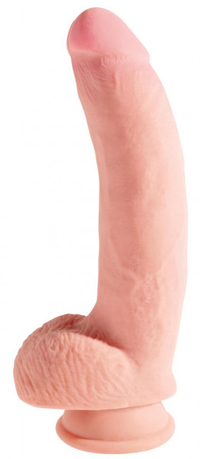 Телесный фаллоимитатор на присоске 10" Triple Density Cock with Balls - 26,7 см. Телесный фаллоимитатор на присоске 10" Triple Density Cock with Balls - 26,7 см.