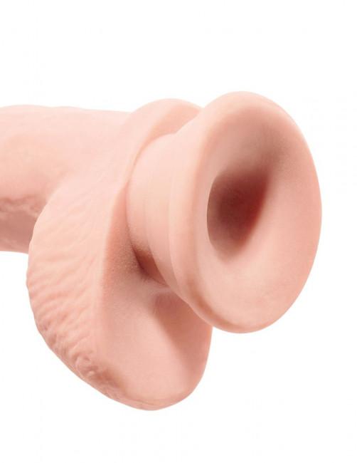 Телесный фаллоимитатор на присоске 10" Triple Density Cock with Balls - 26,7 см. Телесный фаллоимитатор на присоске 10" Triple Density Cock with Balls - 26,7 см.