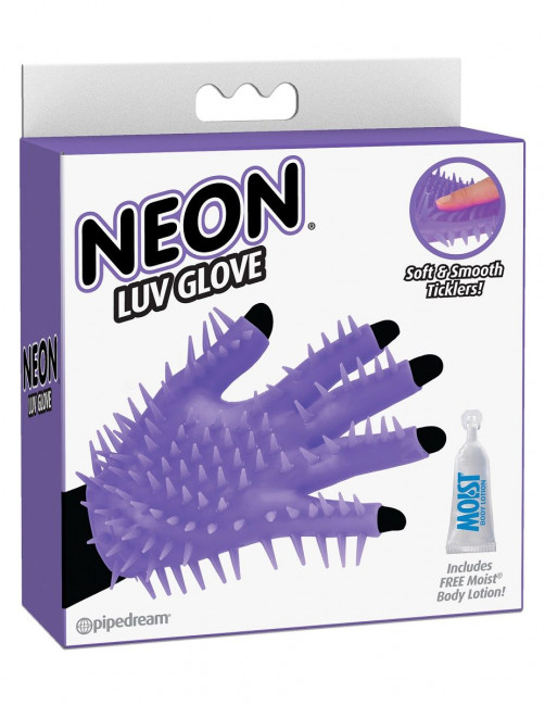 Фиолетовая перчатка для мастурбации Luv Glove, Pipedream Фиолетовая перчатка для мастурбации Luv Glove, Pipedream