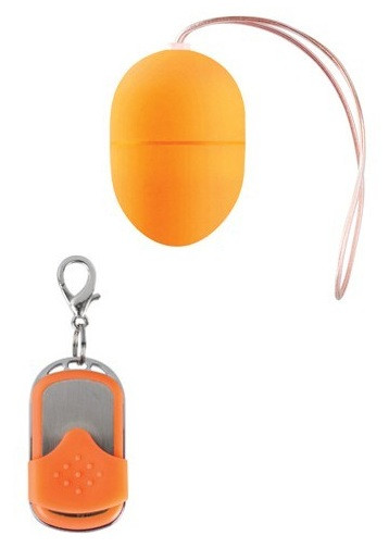 Оранжевое виброяйцо 10 Speed Remote Vibrating Egg Small, Shots Media BV Оранжевое виброяйцо 10 Speed Remote Vibrating Egg Small, Shots Media BV