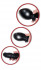 Чёрный кляп-расширитель Inflatable Ball Gag, Pipedream