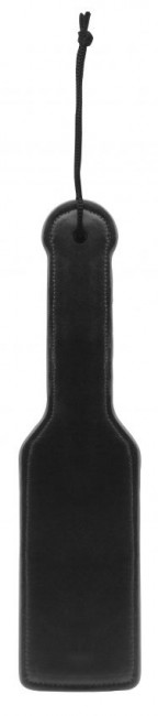 Чёрный двусторонний пэддл Reversible Paddle - 32 см., Shots Media BV Чёрный двусторонний пэддл Reversible Paddle - 32 см., Shots Media BV