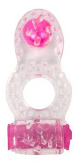 Прозрачное эрекционное кольцо Erowoman-Eroman, Bior toys