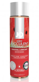 Лубрикант на водной основе с ароматом арбуза JO Flavored Watermelon - 120 мл., System JO