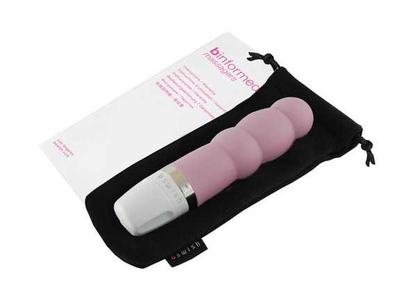 Рельефный массажер bCute Pearl Pink - 11 см., B Swish Рельефный массажер bCute Pearl Pink - 11 см., B Swish