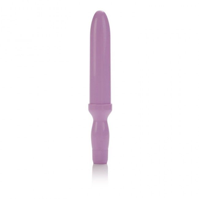 Фиолетовый вибратор с насадками Dr. Laura Berman Dilators Set Of 4 Locking Sizes Plus Sleeve, California Exotic Novelties