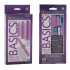 Фиолетовый вибратор с насадками Dr. Laura Berman Dilators Set Of 4 Locking Sizes Plus Sleeve, California Exotic Novelties