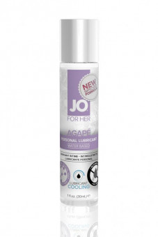 Женский охлаждающий лубрикант на водной основе JO AGAPE LUBRICANT COOLING - 30 мл., System JO