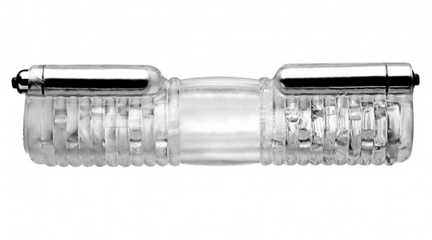 Двойной мастурбатор Tom of Finland Head to Head Vibrating, XR Brands