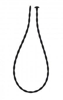 Силиконовый уретральный массажер Wavy Urethral Plug Medium - 30 см., Lola toys