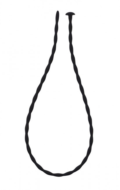 Силиконовый уретральный массажер Wavy Urethral Plug Medium - 30 см., Lola toys