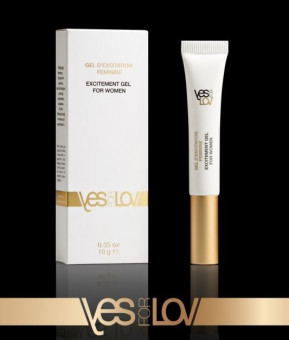 Возбуждающий интимный гель для женщин EXCITEMENT GEL FOR WOMEN - 10 гр., YESforLOV
