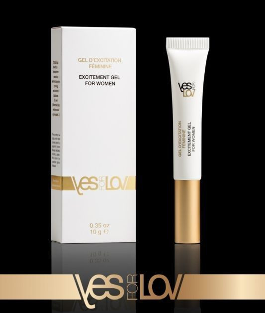 Возбуждающий интимный гель для женщин EXCITEMENT GEL FOR WOMEN - 10 гр., YESforLOV