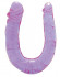 Анально-вагинальный стимулятор Double Mini Dong Twin Head Lavender - 30 см., Seven Creations Анально-вагинальный стимулятор Double Mini Dong Twin Head Lavender - 30 см., Seven Creations