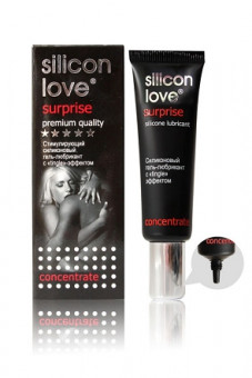 Стимулирующий гель-лубрикант Silicon Love surprise - 30 гр., Биоритм