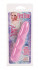 Розовый волнообразный мини-вибратор First Time Mini Power Swirls - 11,5 см., California Exotic Novelties