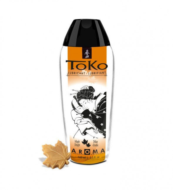 Интимный гель TOKO Maple Delight с ароматом кленового сиропа - 165 мл., Shunga