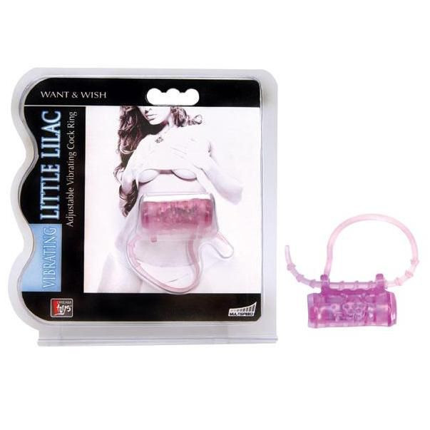 Эрекционное кольцо с вибратором LITTLE LILAC, Dream Toys Эрекционное кольцо с вибратором LITTLE LILAC, Dream Toys