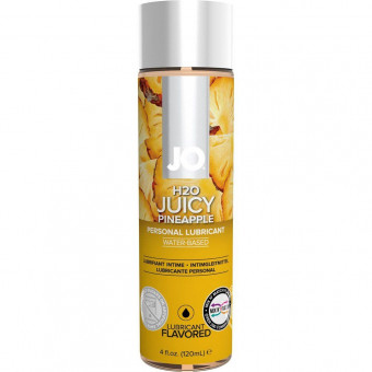 Лубрикант на водной основе с ароматом ананаса JO Flavored Juicy Pineapple - 120 мл., System JO
