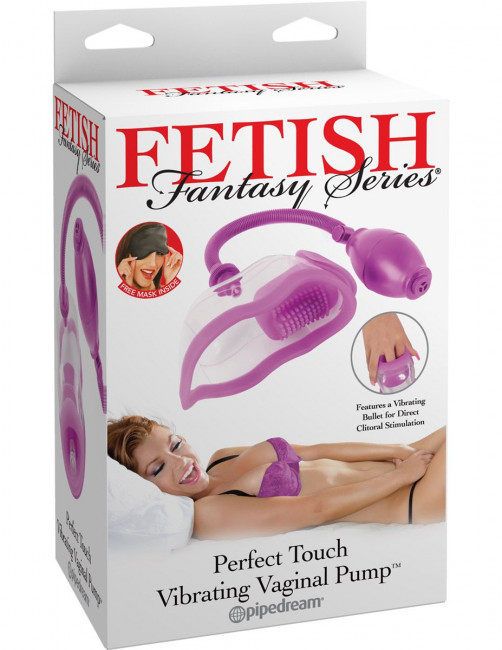 Помпа для клитора Perfect Touch Vibrating Pump, Pipedream