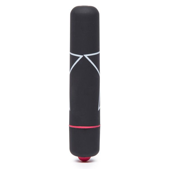 Чёрная вибропуля с черепушкой MINI BULLET VIBRATOR STAR, Tokidoki