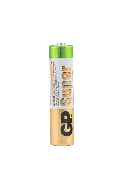 Алкалиновые батарейки GP Super Alkaline 24А типа ААA - 20 шт. Алкалиновые батарейки GP Super Alkaline 24А типа ААA - 20 шт.