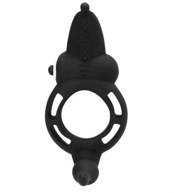 Чёрное эрекционное кольцо Superior Cock Ring, Shots Media BV