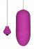 Лиловое виброяйцо FUNKY EGG ON A WIRE - 7,5 см., Toy Joy