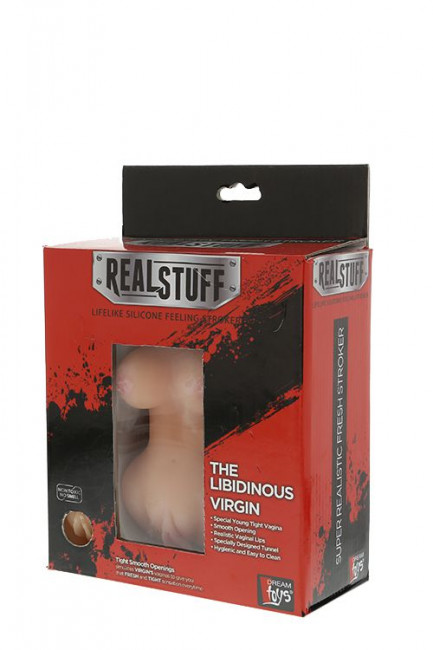 Мастурбатор в форме женского торса REALSTUFF THE LIBIDINOUS VIRGIN с вибропулей, Dream Toys