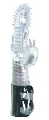 Ротатор с усиками и клиторальным стимулятором ROCKING DOLPHIN, Sextoy 2011