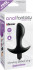 Чёрная анальная вибропробка с широким основанием Vibrating Perfect Plug - 12,5 см., Pipedream