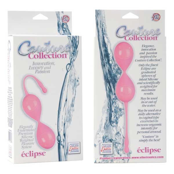 Розовые вагинальные шарики Couture Collection Eclipse, California Exotic Novelties Розовые вагинальные шарики Couture Collection Eclipse, California Exotic Novelties