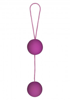 Лиловые вагинальные шарики Funky, Toy Joy