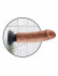 Кофейный вибратор со съемной присоской 8" Vibrating Cock - 21,6 см., Pipedream Кофейный вибратор со съемной присоской 8" Vibrating Cock - 21,6 см., Pipedream