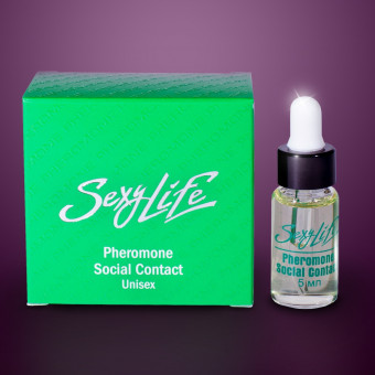 Концентрированные духи унисекс Sexy Life  Pheromone Social Contact - 5 мл., Парфюм престиж М