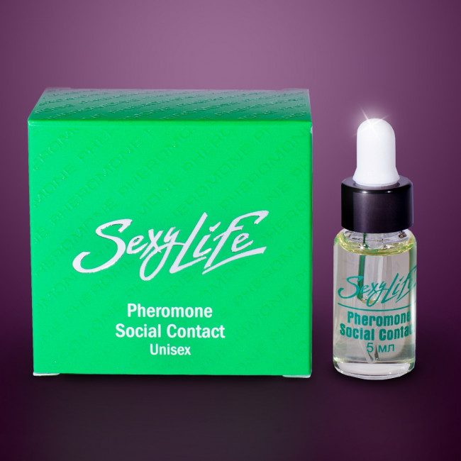 Концентрированные духи унисекс Sexy Life  Pheromone Social Contact - 5 мл., Парфюм престиж М