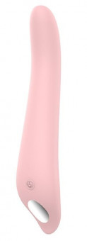 Нежно-розовый вибромассажер SHAKING SENSATION - 18 см., Dream Toys
