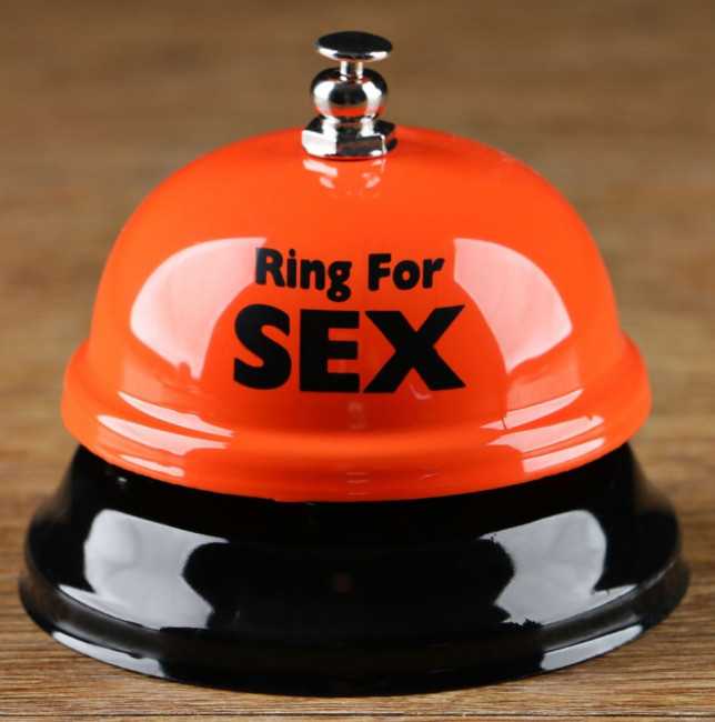 Настольный звонок RING FOR SEX Настольный звонок RING FOR SEX