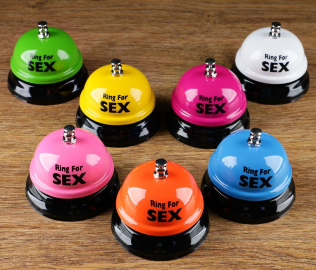 Настольный звонок RING FOR SEX Настольный звонок RING FOR SEX