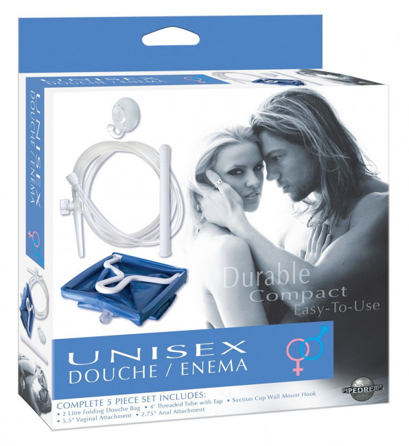 Набор для спринцеваний Unisex Douche Enema, Pipedream