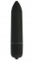 Чёрная удлинённая вибропуля Power Bullet Black - 8,3 см., Shots Media BV