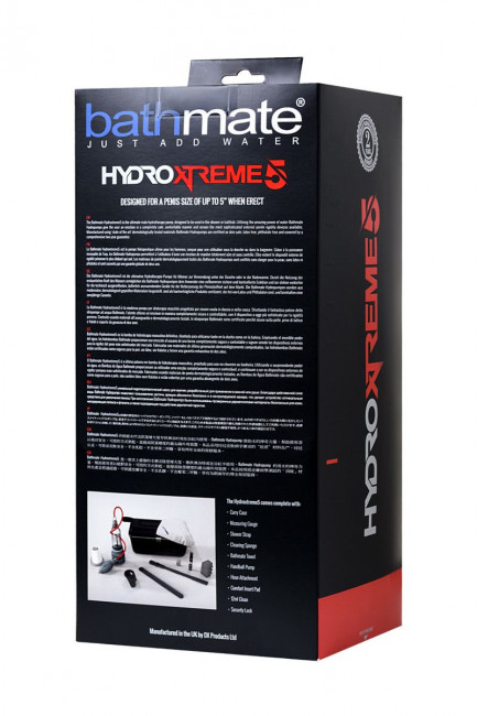 Прозрачная гидропомпа HydroXTREME5, Bathmate Прозрачная гидропомпа HydroXTREME5, Bathmate