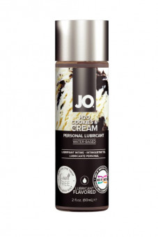 Смазка на водной основе с ароматом печенья с кремом JO H2O Cookies & Cream - 60 мл., System JO